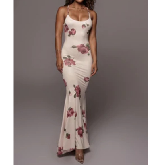 Jluxlabel label floral dress - Picture 1 of 1